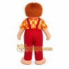 Cartoon Man in Red Overalls Mascot Costume for Adults Custom Logo Party Character Suit Cartoon Man in Red Overalls Mascot Costume for Adults Custom Logo Party Character Suit