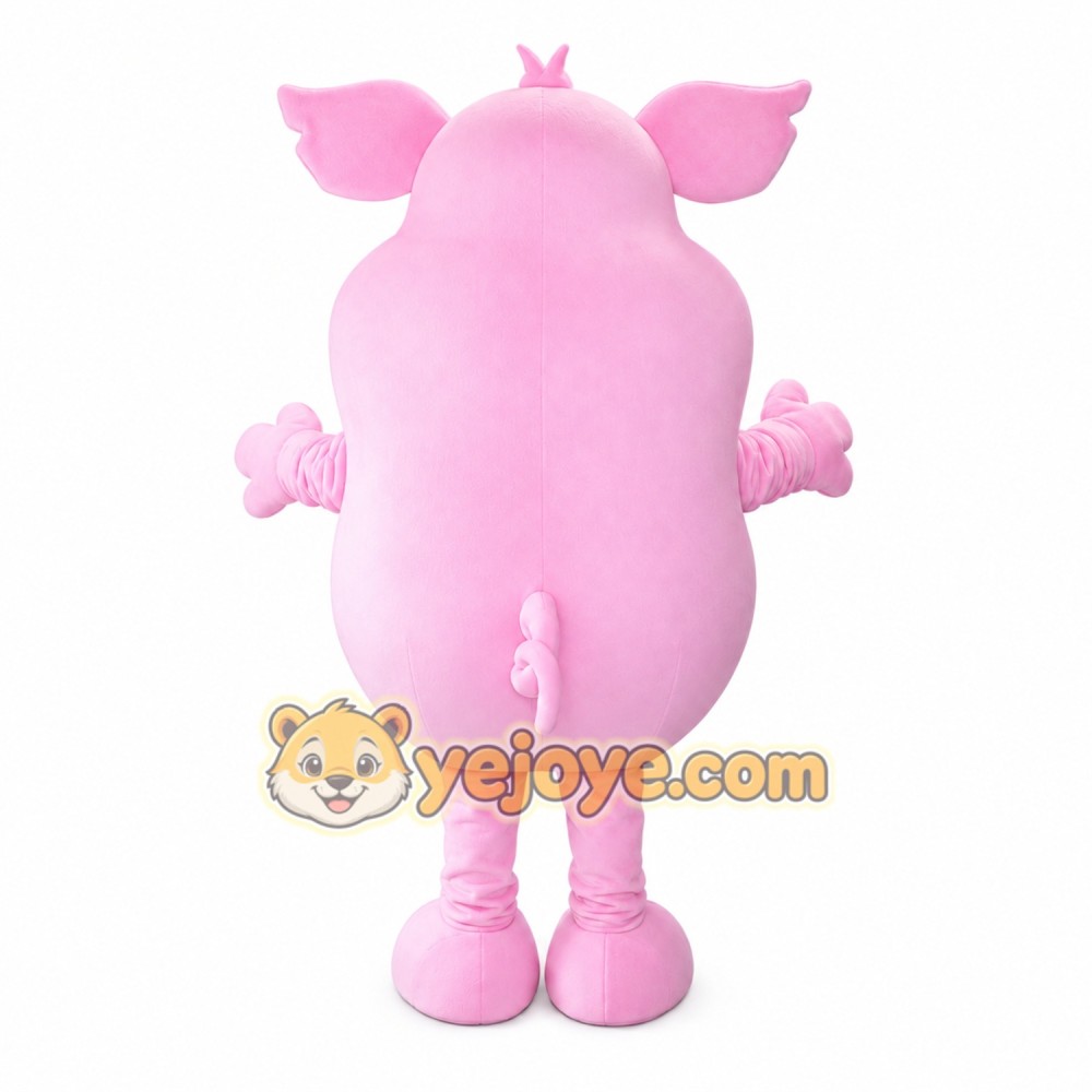 Pig Mascot Costume for Adults Custom Logo Party Character Suit