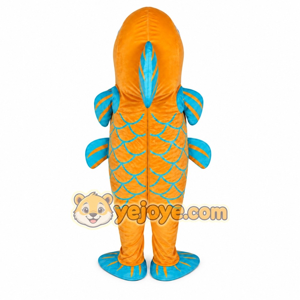 Fish Mascot Costume for Adults Custom Logo Party Character Suit Fish Mascot Costume for Adults Custom Logo Party Character Suit