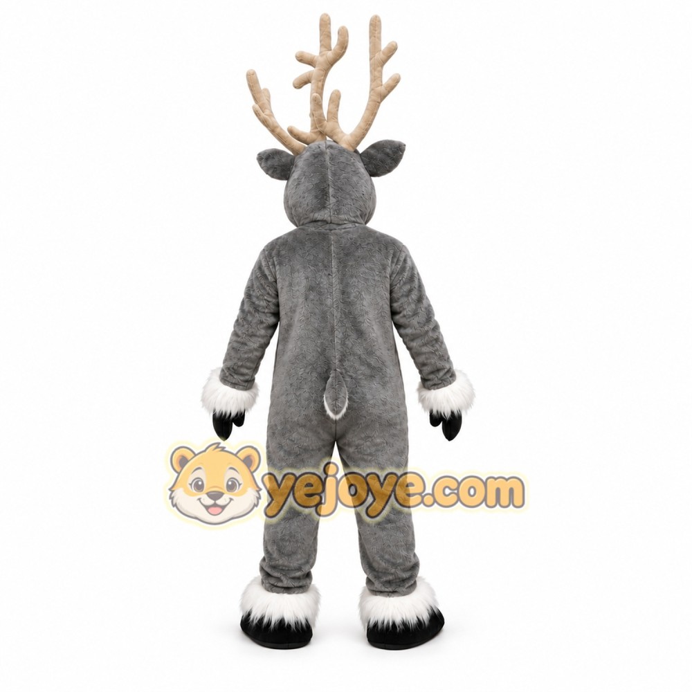 Reindeer Mascot Costume for Adults Custom Logo Party Character Suit