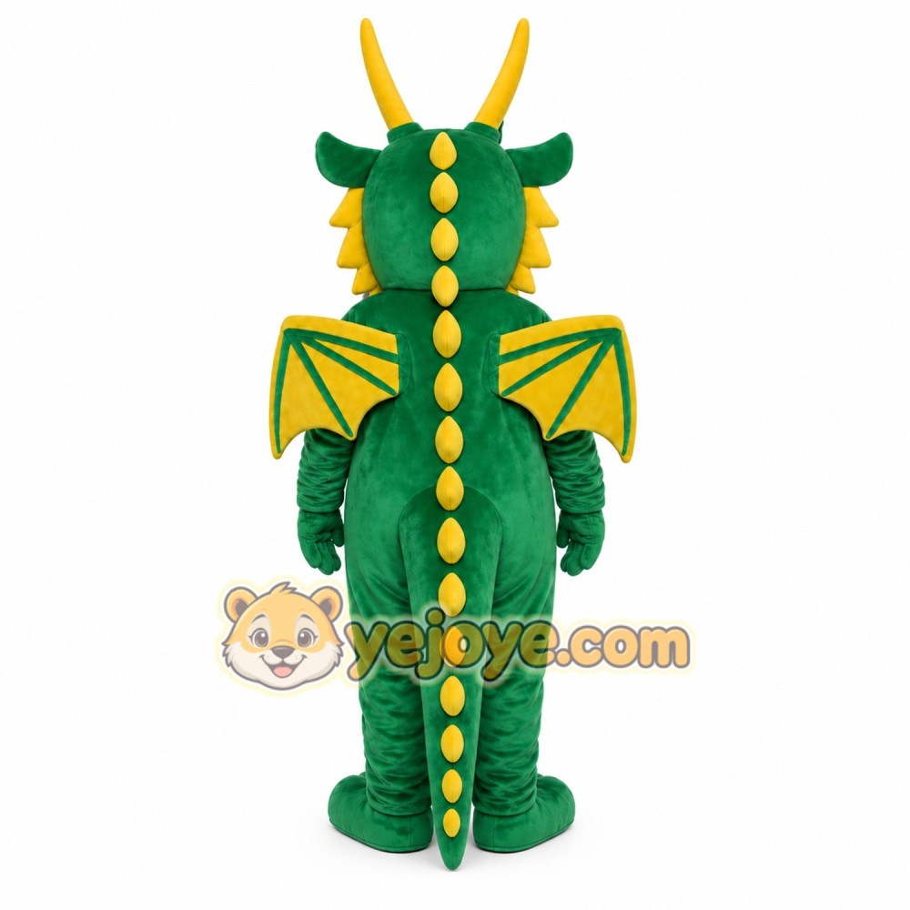 Dragon Mascot Costume for Adults Custom Logo Party Character Suit