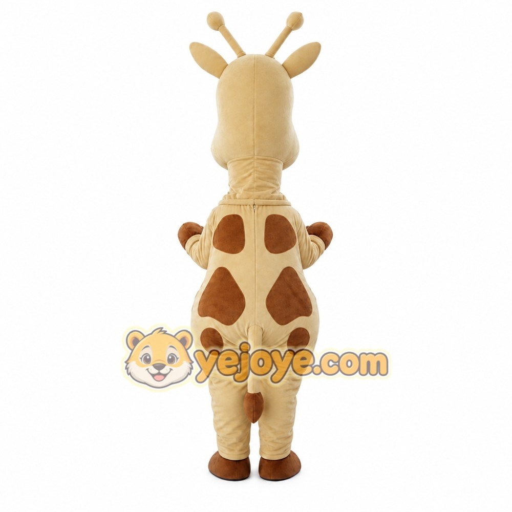 Giraffe Mascot Costume for Adults Custom Logo Party Character Suit Giraffe Mascot Costume for Adults Custom Logo Party Character Suit