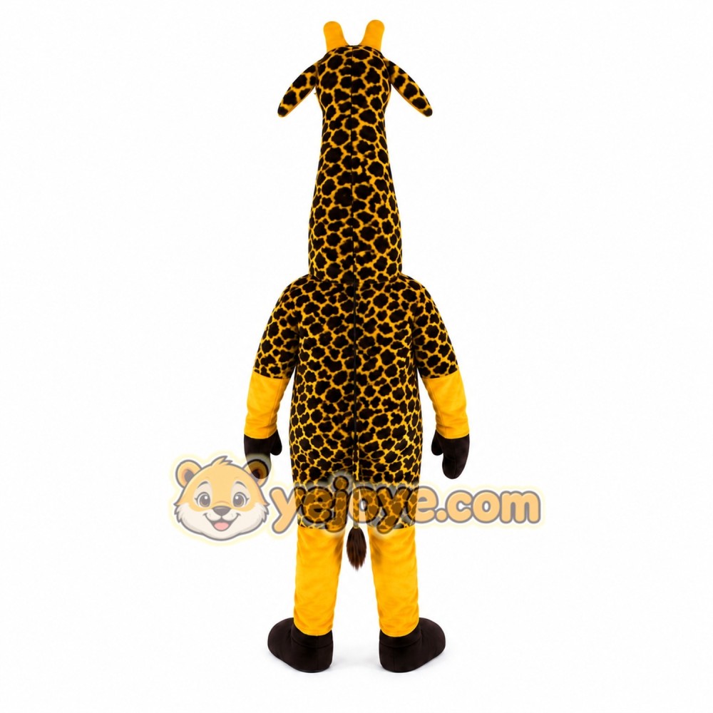 Giraffe Mascot Costume for Adults Custom Logo Party Character Suit