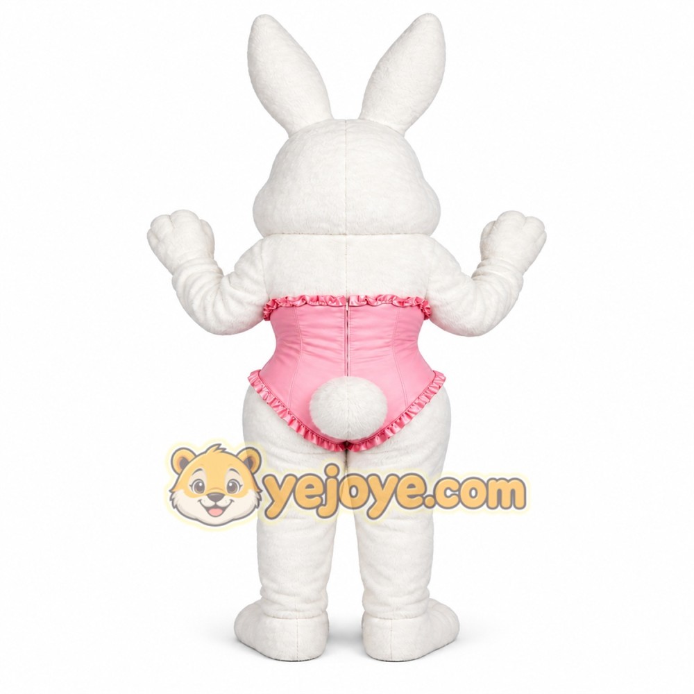 Rabbit Mascot Costume for Adults Custom Logo Party Character Suit Rabbit Mascot Costume for Adults Custom Logo Party Character Suit