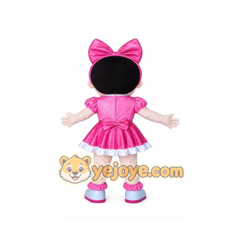 doll character Mascot Costume for Adults Custom Logo Party Character Suit