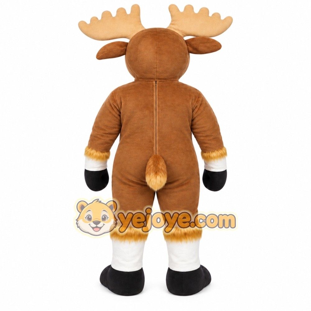 Moose Mascot Costume for Adults Custom Logo Party Character Suit Moose Mascot Costume for Adults Custom Logo Party Character Suit