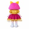 Pink-Haired Doll Girl Mascot Costume for Adults Custom Logo Party Character Suit