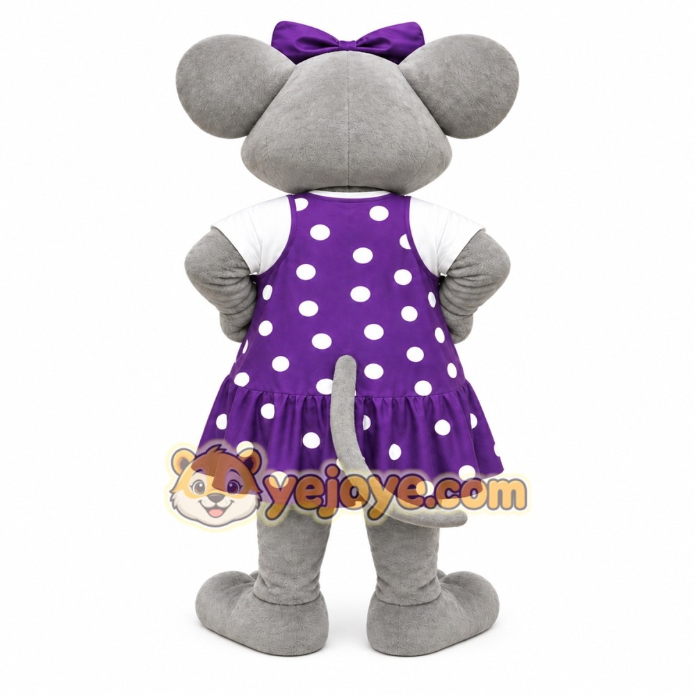 Mouse Mascot Costume for Adults Custom Logo Party Character Suit Mouse Mascot Costume for Adults Custom Logo Party Character Suit