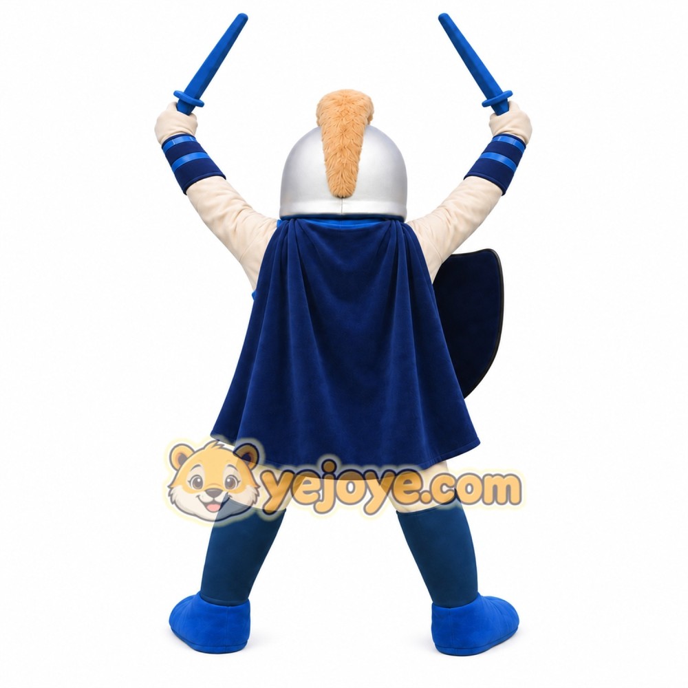 Knight Mascot Costume for Adults Custom Logo Party Character Suit
