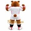 Bulldog Mascot Costume for Adults Custom Logo Party Character Suit
