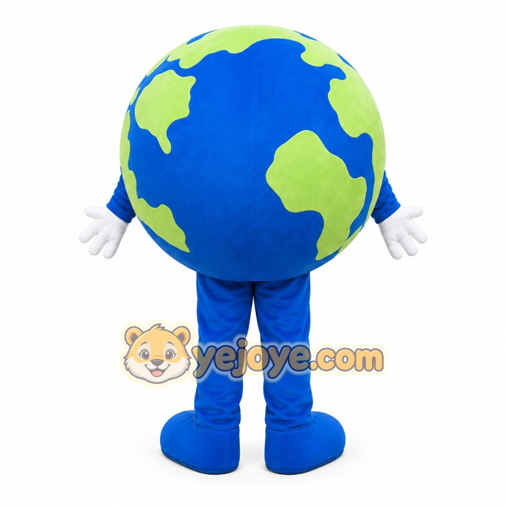 Earth Mascot Costume for Adults Custom Logo Party Character Suit Earth Mascot Costume for Adults Custom Logo Party Character Suit