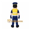 Police Officer Mascot Costume for Adults Custom Logo Party Character Suit