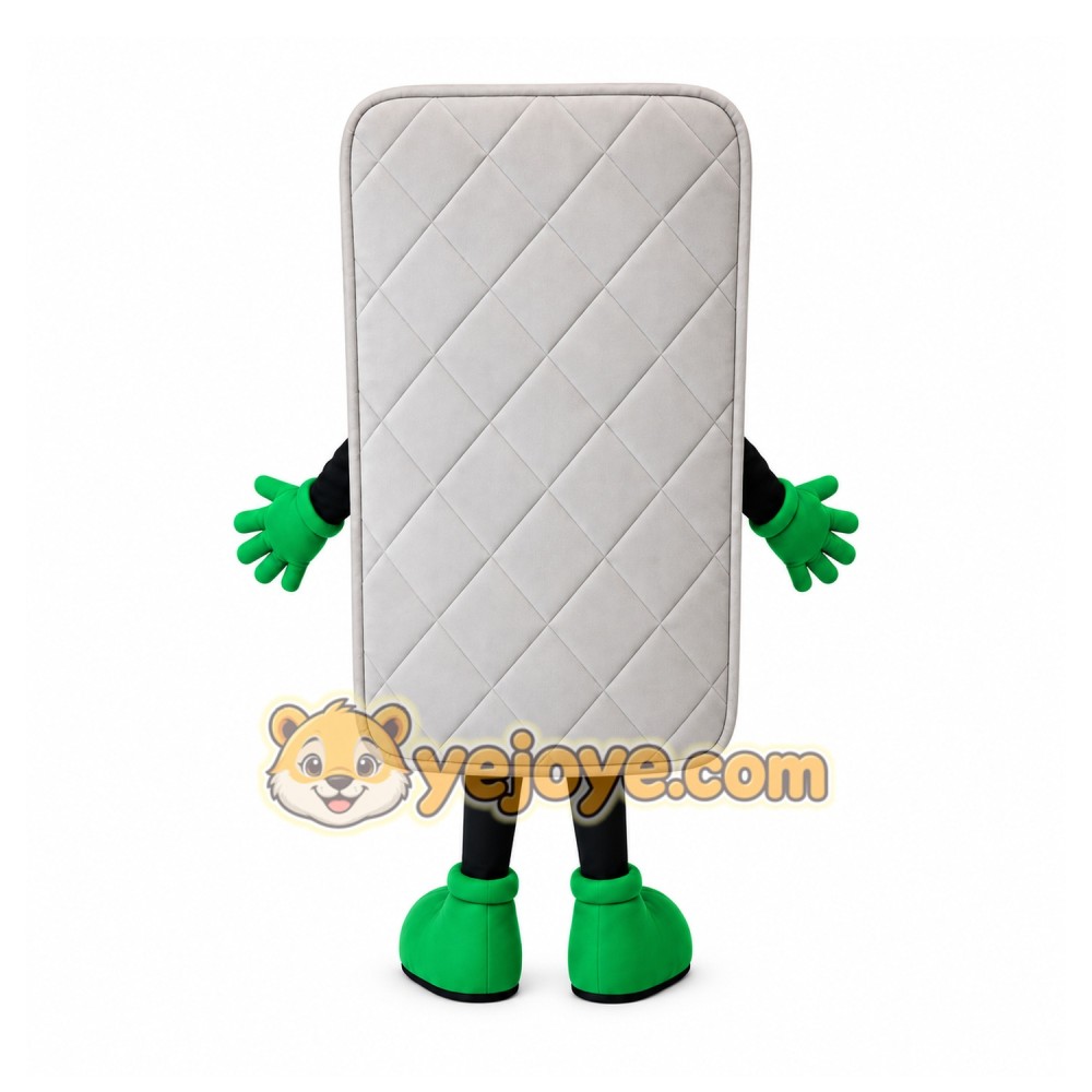 Mattress Mascot Costume for Adults Custom Logo Party Character Suit