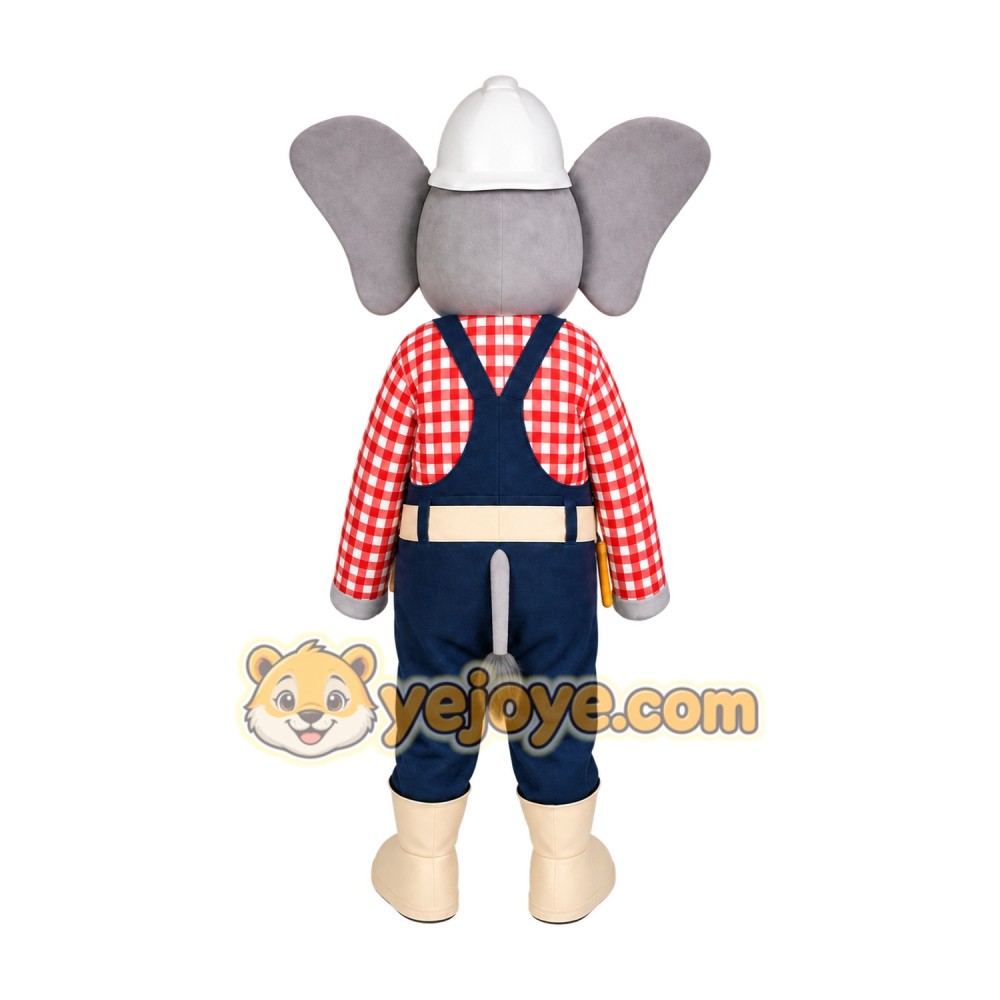 Elephant Mascot Costume for Adults Custom Logo Party Character Suit Elephant Mascot Costume for Adults Custom Logo Party Character Suit