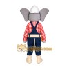 Elephant Mascot Costume for Adults Custom Logo Party Character Suit Elephant Mascot Costume for Adults Custom Logo Party Character Suit