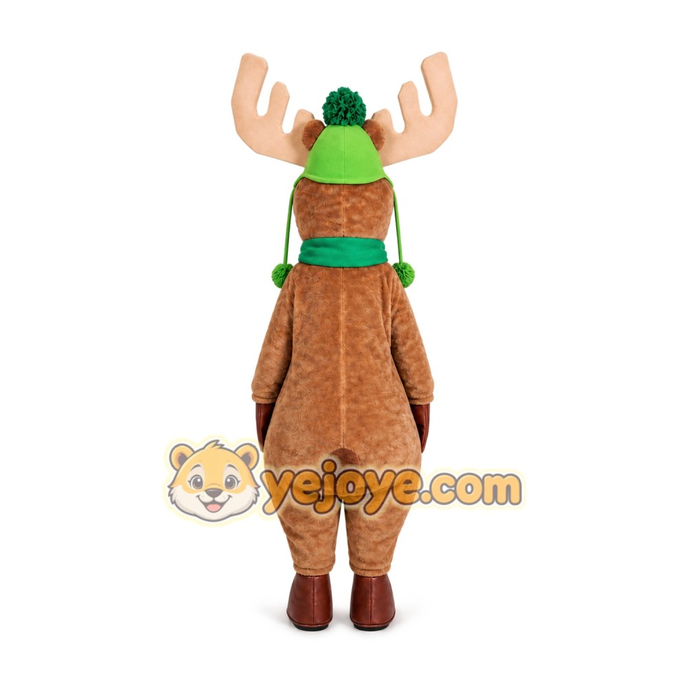 Moose Mascot Costume for Adults Custom Logo Party Character Suit Moose Mascot Costume for Adults Custom Logo Party Character Suit