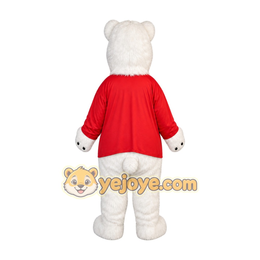 Bear Mascot Costume for Adults Custom Logo Party Character Suit