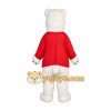 Bear Mascot Costume for Adults Custom Logo Party Character Suit