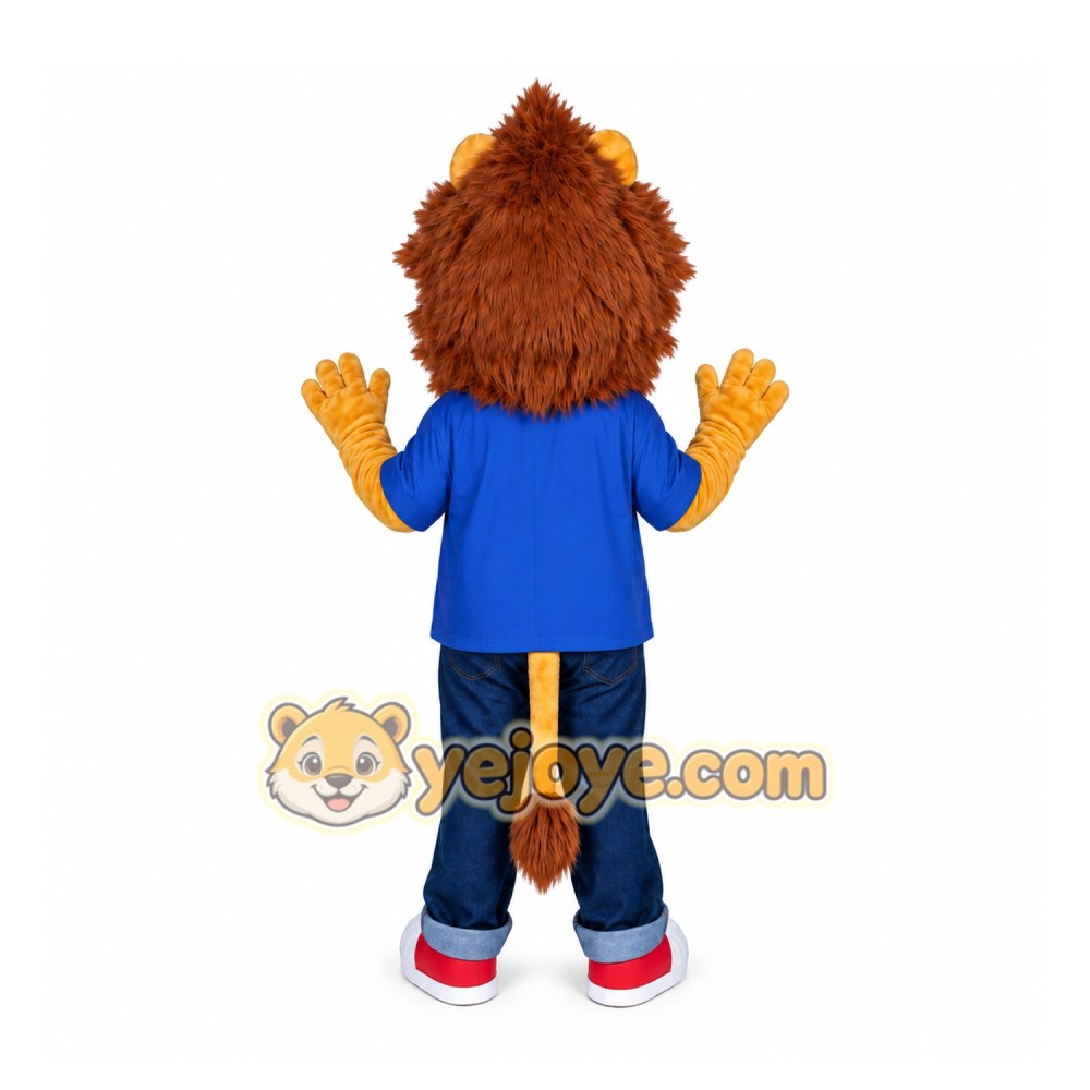 Lion Mascot Costume for Adults Custom Logo Party Character Suit Lion Mascot Costume for Adults Custom Logo Party Character Suit