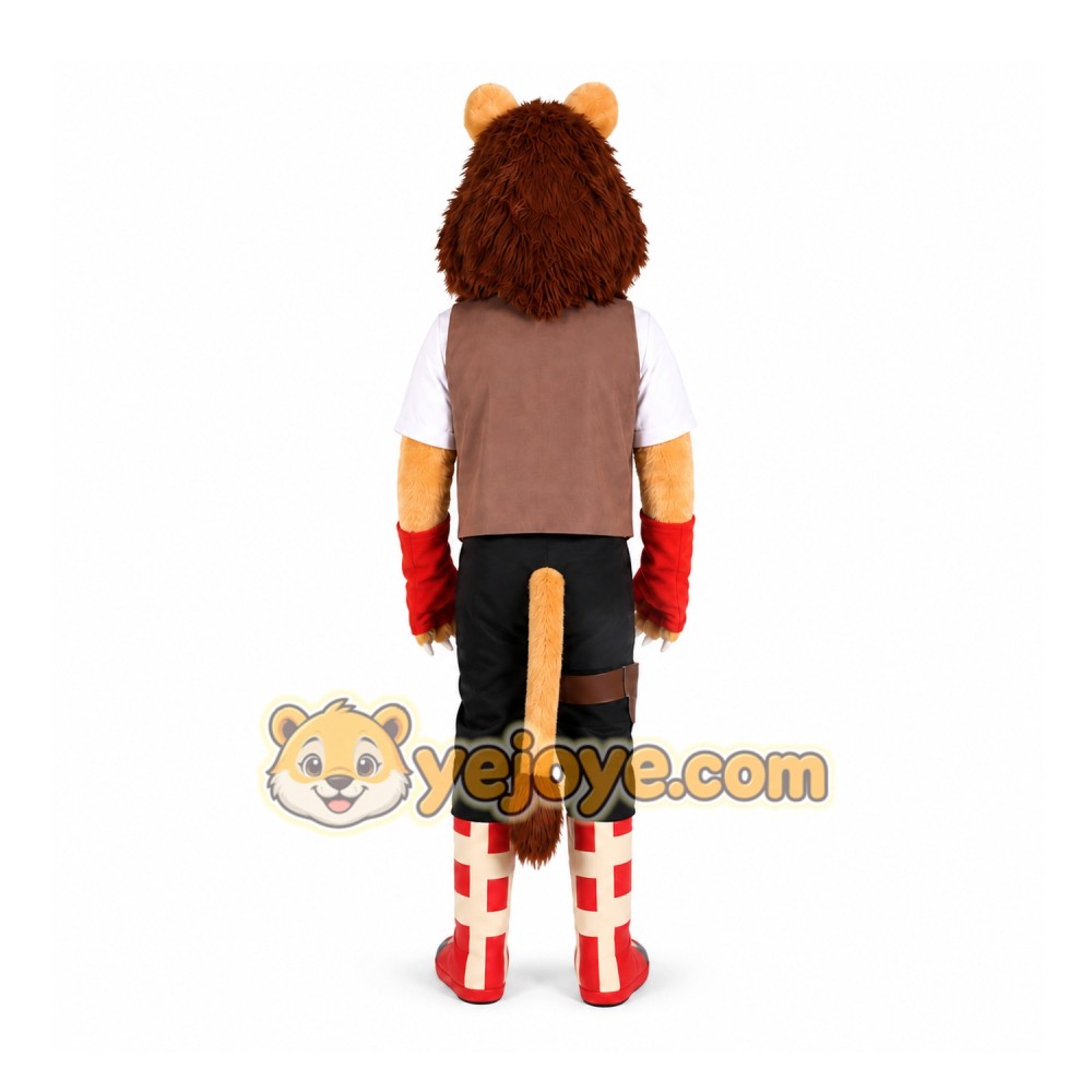 Lion Mascot Costume for Adults Custom Logo Party Character Suit Lion Mascot Costume for Adults Custom Logo Party Character Suit