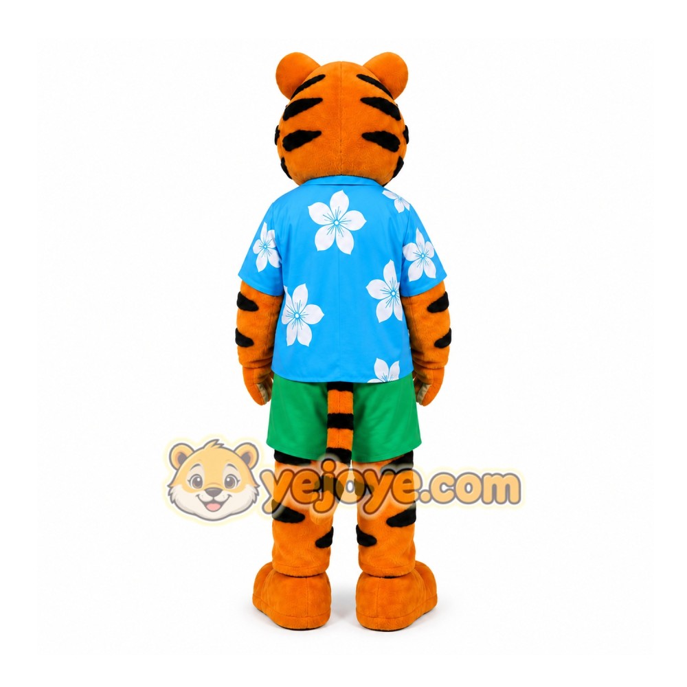 Tiger Mascot Costume for Adults Custom Logo Party Character Suit