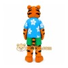 Tiger Mascot Costume for Adults Custom Logo Party Character Suit