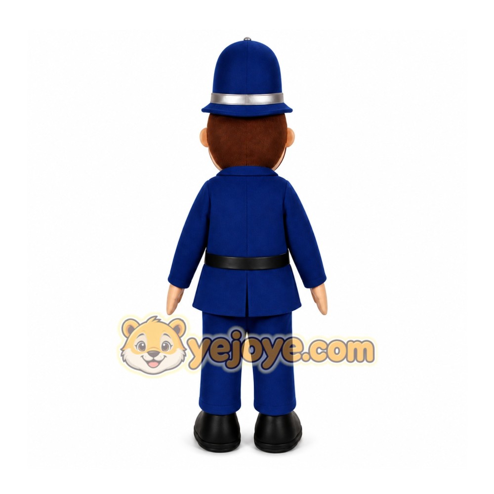 Police Officer Mascot Costume for Adults Custom Logo Party Character Suit Police Officer Mascot Costume for Adults Custom Logo Party Character Suit