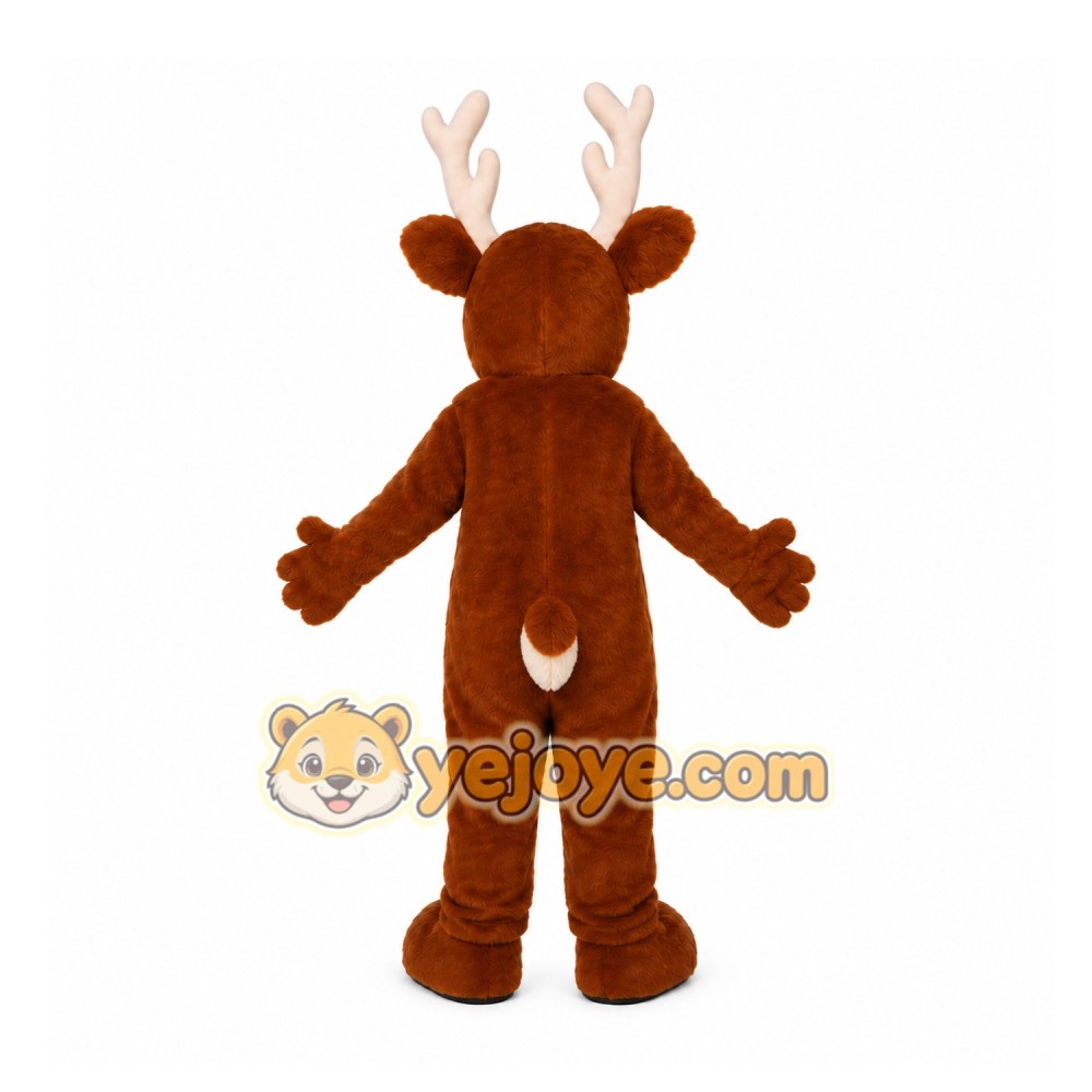 Reindeer Mascot Costume for Adults Custom Logo Party Character Suit