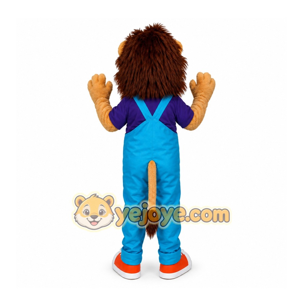 Lion Mascot Costume for Adults Custom Logo Party Character Suit Lion Mascot Costume for Adults Custom Logo Party Character Suit