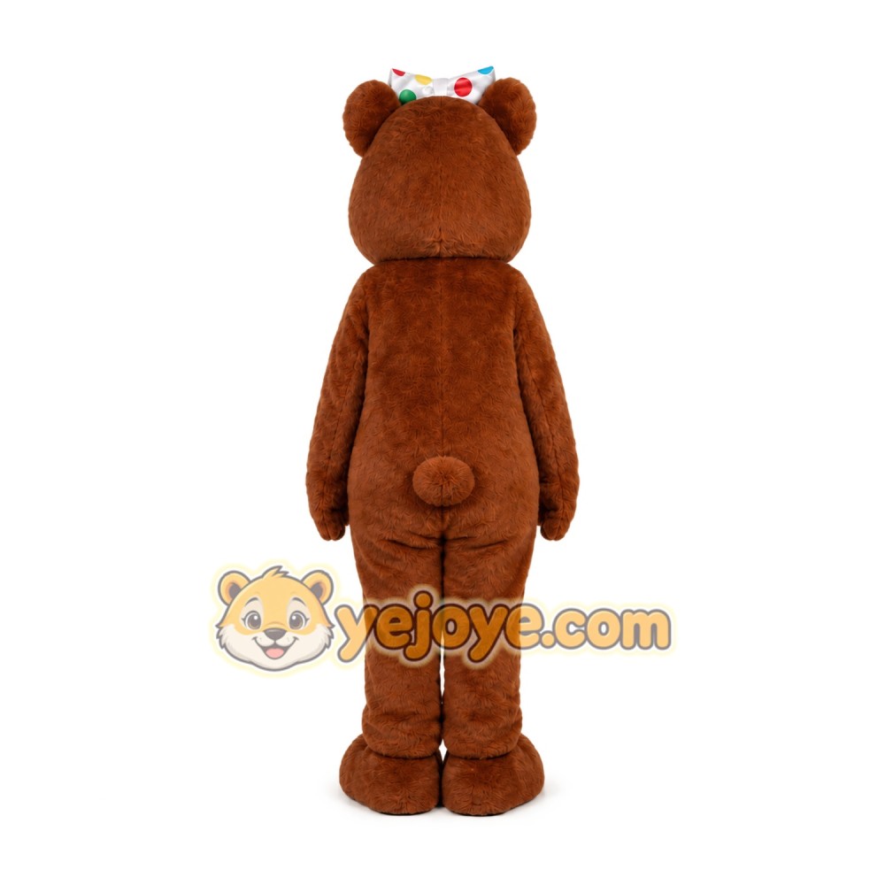 Bear Mascot Costume for Adults Custom Logo Party Character Suit Bear Mascot Costume for Adults Custom Logo Party Character Suit