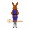 Rabbit Mascot Costume for Adults Custom Logo Party Character Suit Rabbit Mascot Costume for Adults Custom Logo Party Character Suit