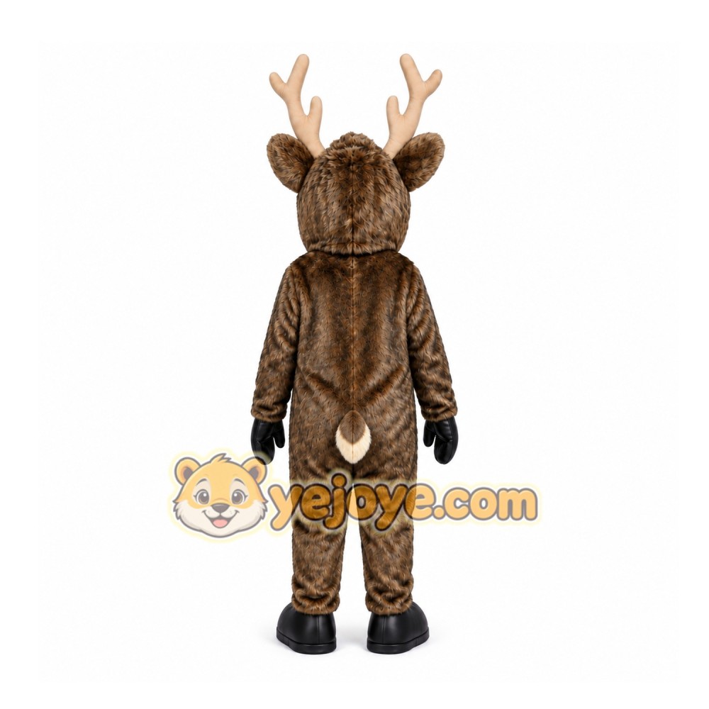 Reindeer Mascot Costume for Adults Custom Logo Party Character Suit