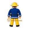 Firefighter Mascot Costume for Adults Custom Logo Party Character Suit