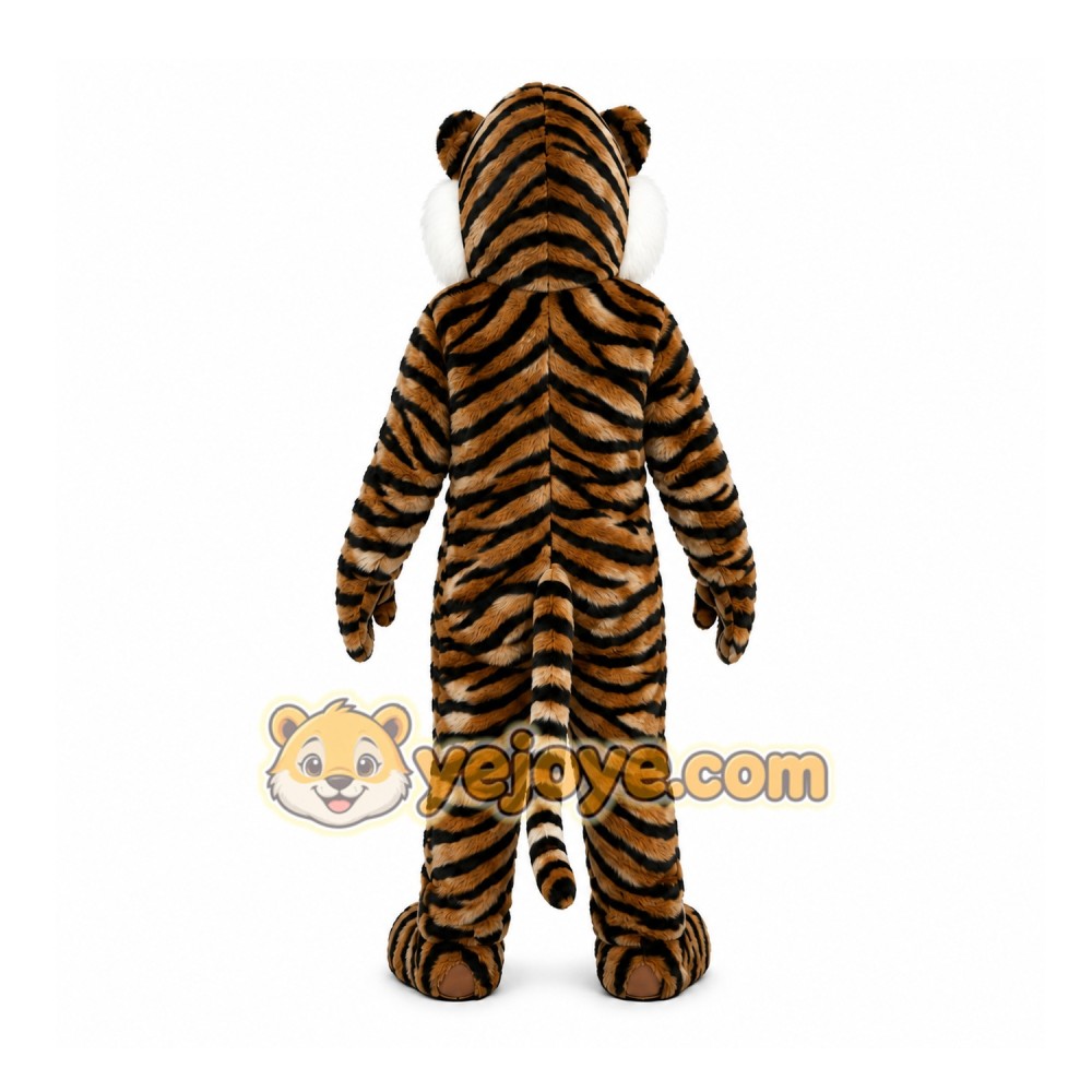 Tiger Mascot Costume for Adults Custom Logo Party Character Suit