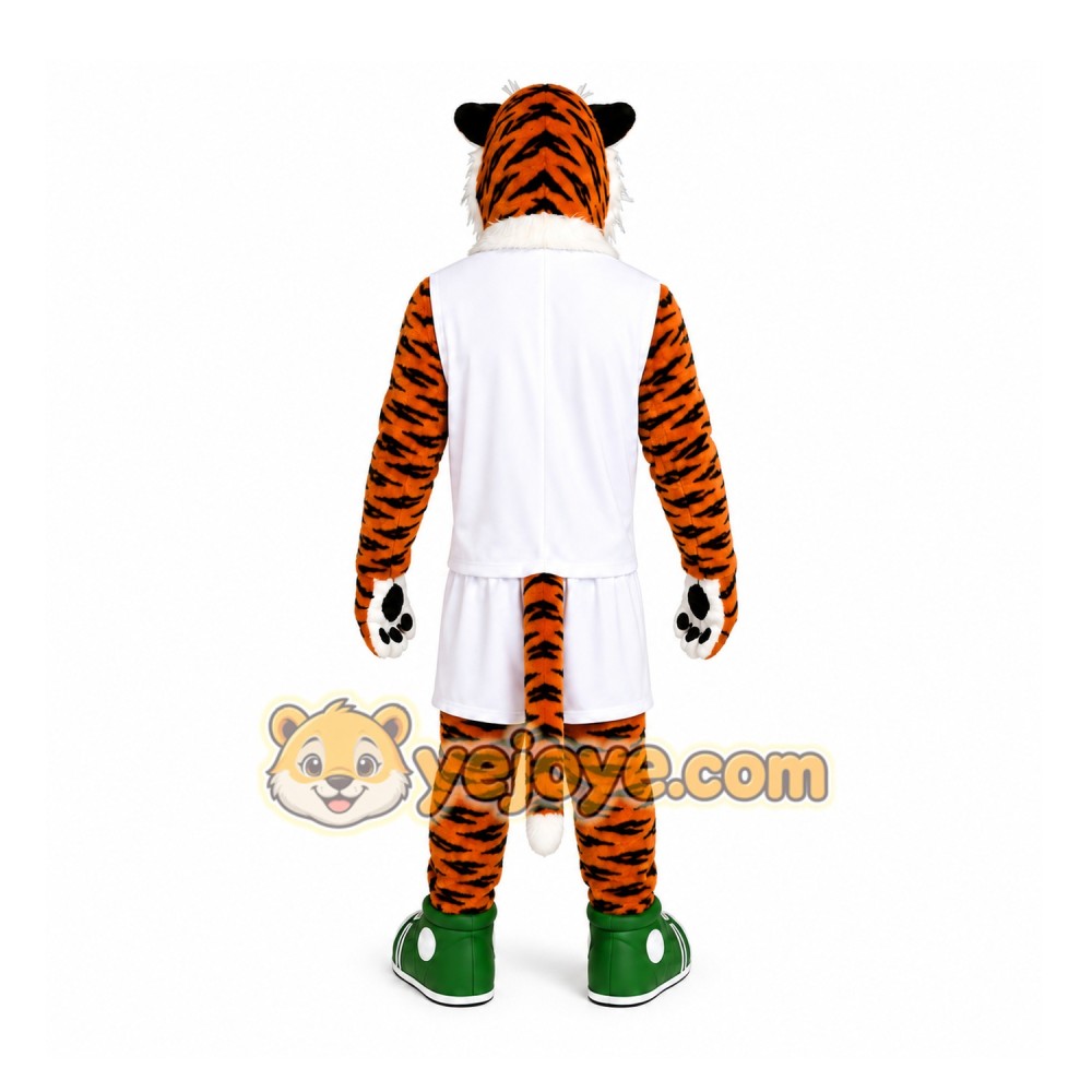 Tiger Mascot Costume for Adults Custom Logo Party Character Suit