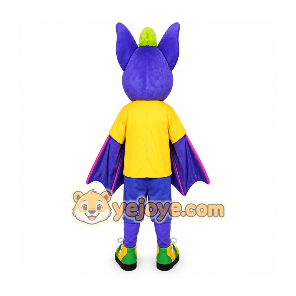 Bat Mascot Costume for Adults Custom Logo Party Character Suit Bat Mascot Costume for Adults Custom Logo Party Character Suit