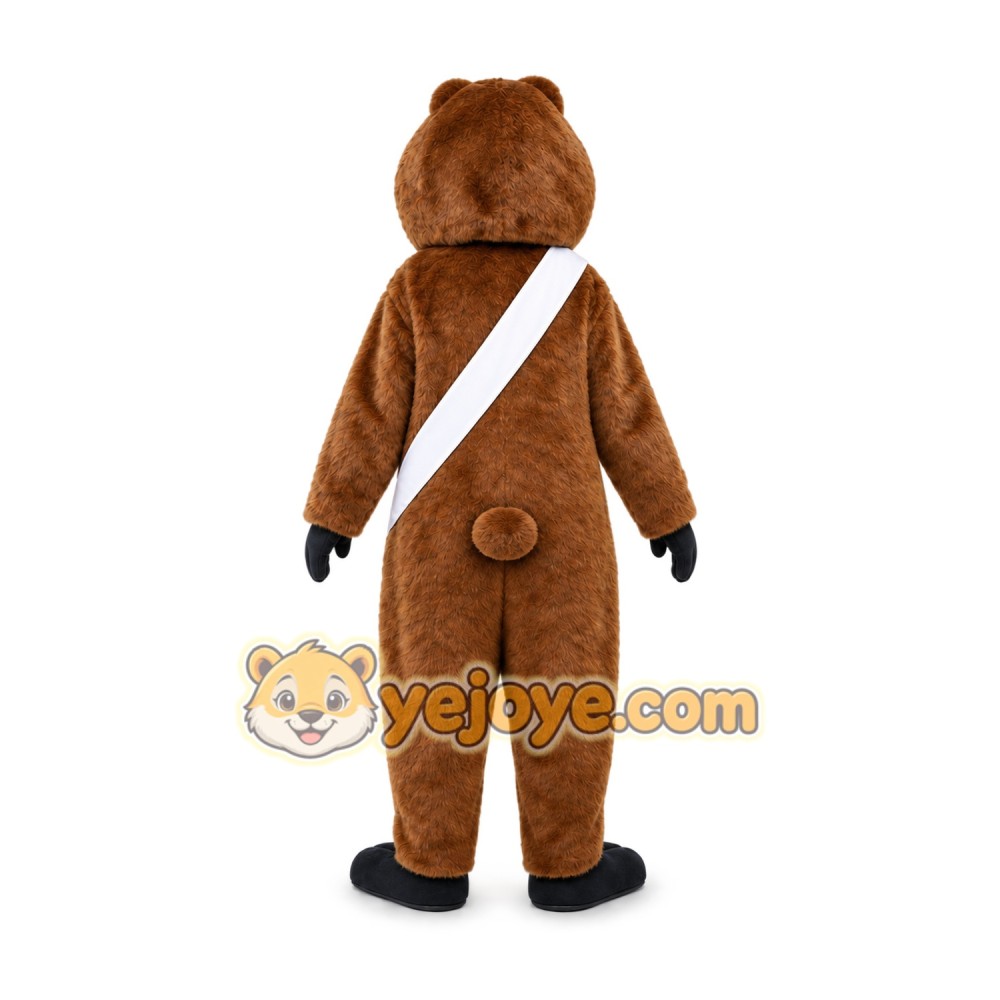Beaver Mascot Costume for Adults Custom Logo Party Character Suit