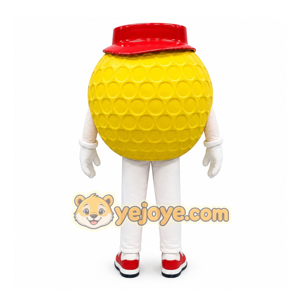 Golf Ball Mascot Costume for Adults Custom Logo Party Character Suit Golf Ball Mascot Costume for Adults Custom Logo Party Character Suit