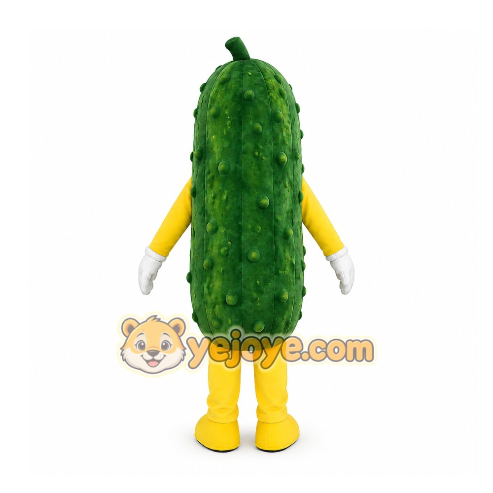 Pickle Mascot Costume for Adults Custom Logo Party Character Suit Pickle Mascot Costume for Adults Custom Logo Party Character Suit