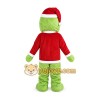 Green Christmas Monster Mascot Costume for Adults Custom Logo Party Character Suit Green Christmas Monster Mascot Costume for Adults Custom Logo Party Character Suit