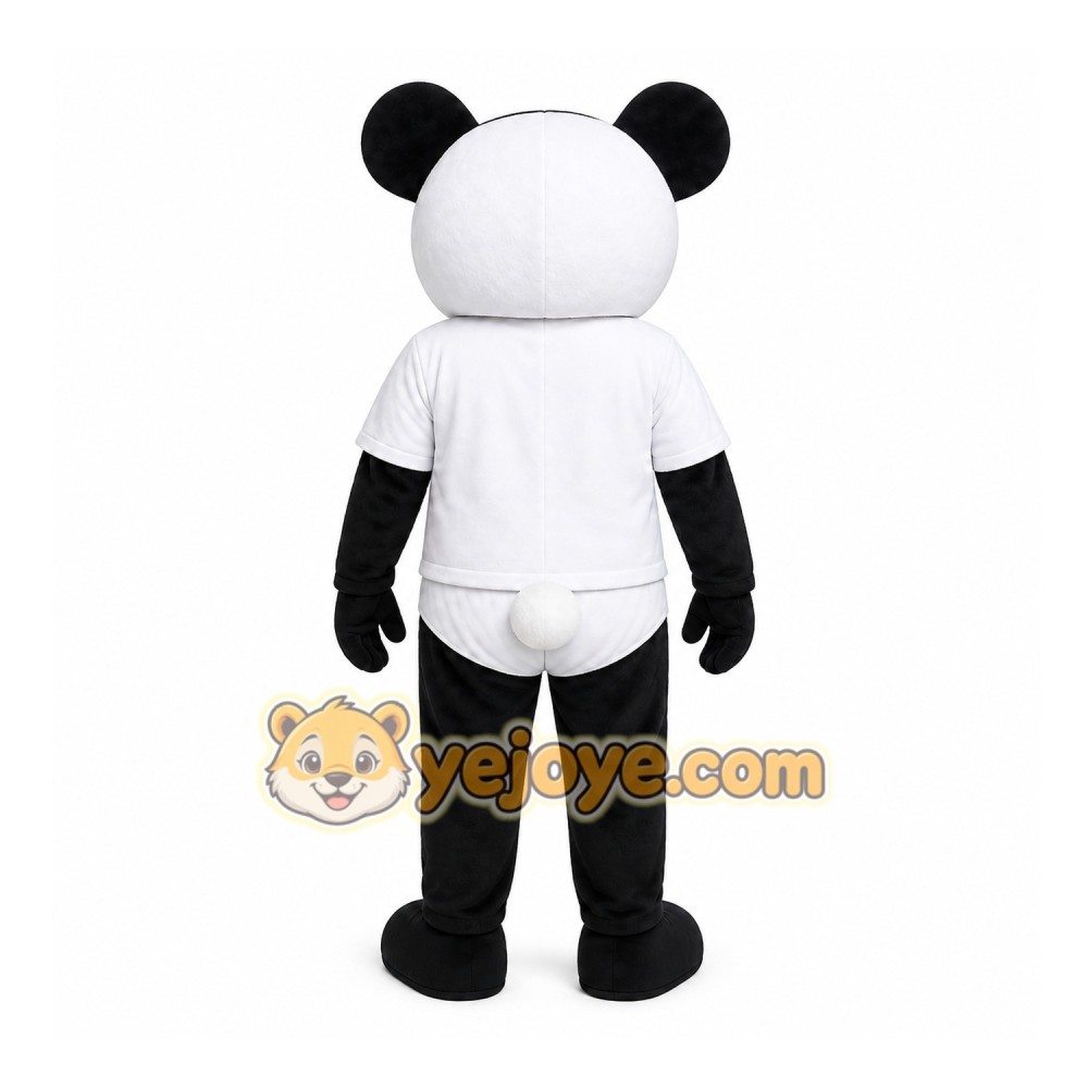 Panda Mascot Costume for Adults Custom Logo Party Character Suit Panda Mascot Costume for Adults Custom Logo Party Character Suit