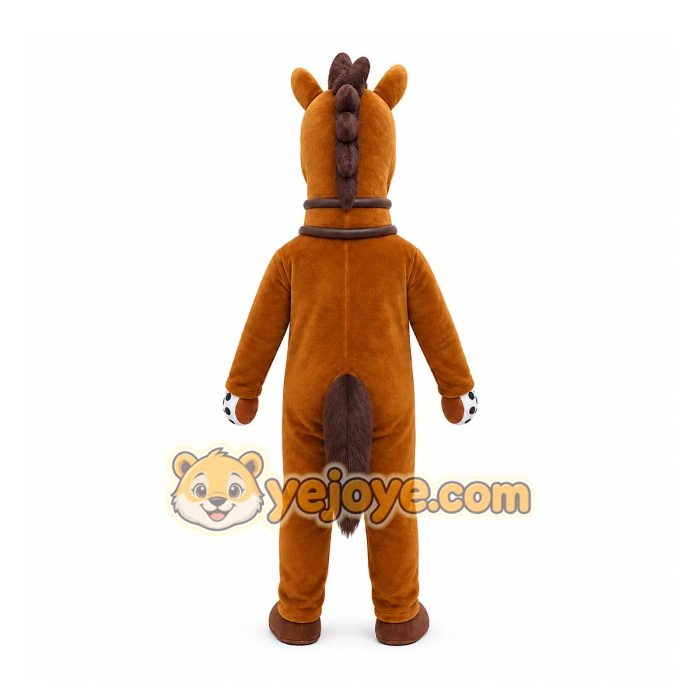 Horse Mascot Costume for Adults Custom Logo Party Character Suit Horse Mascot Costume for Adults Custom Logo Party Character Suit