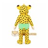 Leopard Mascot Costume for Adults Custom Logo Party Character Suit