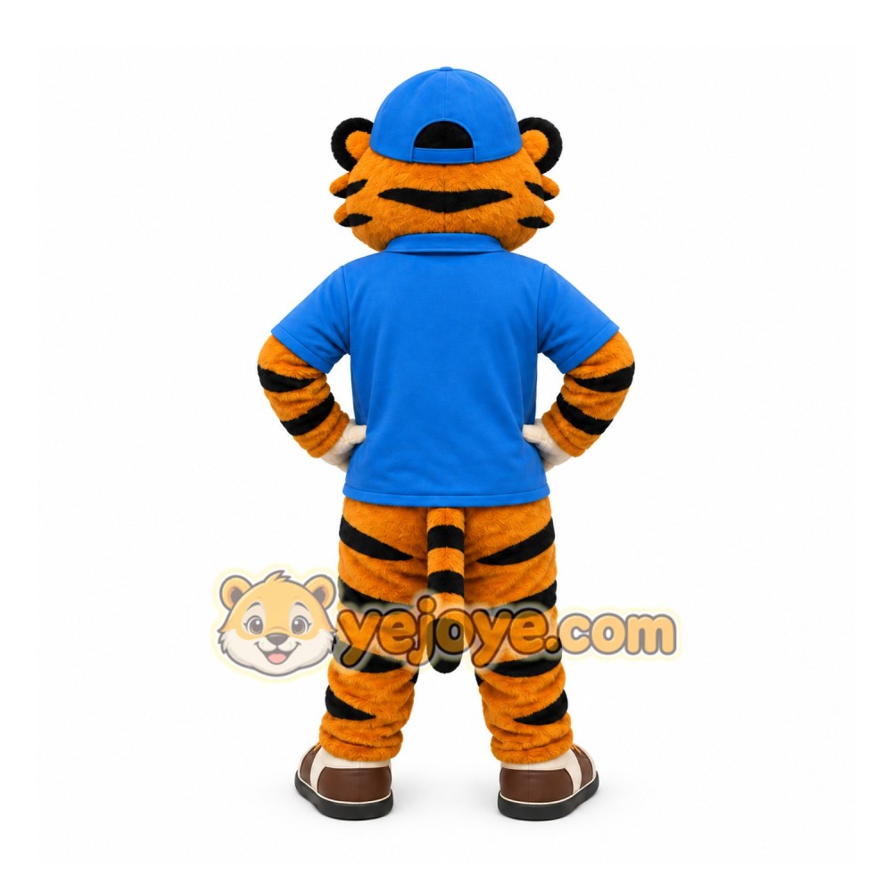 Tiger Mascot Costume for Adults Custom Logo Party Character Suit Tiger Mascot Costume for Adults Custom Logo Party Character Suit