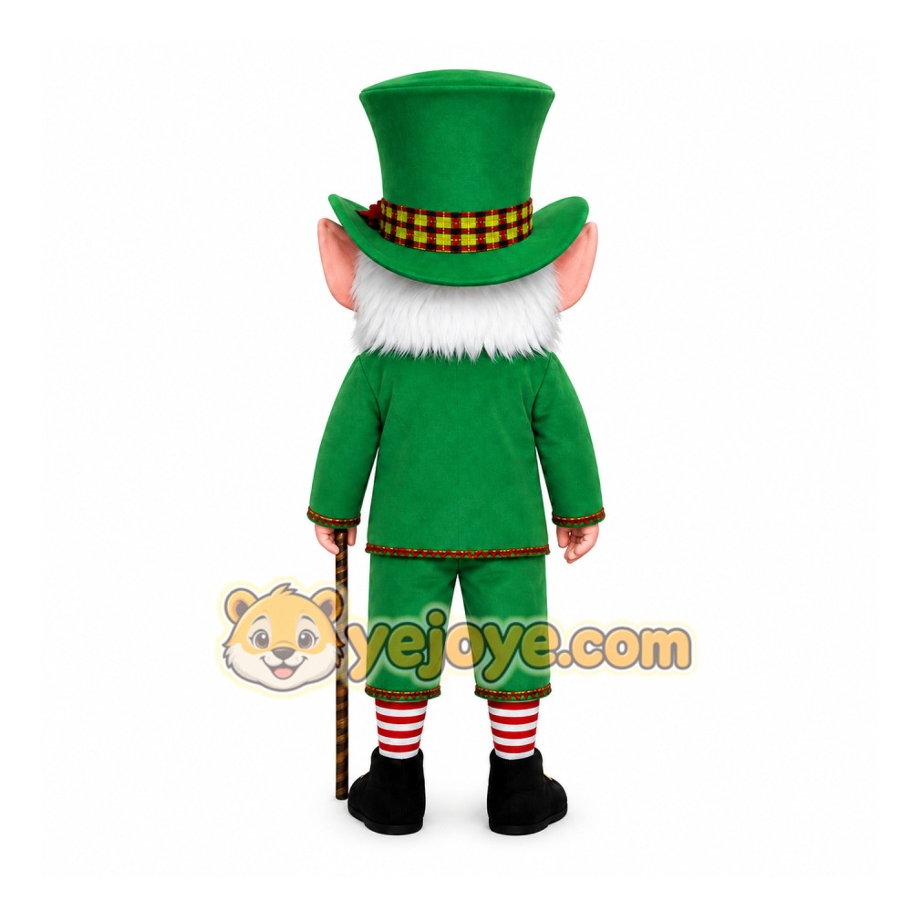 Leprechaun Mascot Costume for Adults Custom Logo Party Character Suit Leprechaun Mascot Costume for Adults Custom Logo Party Character Suit