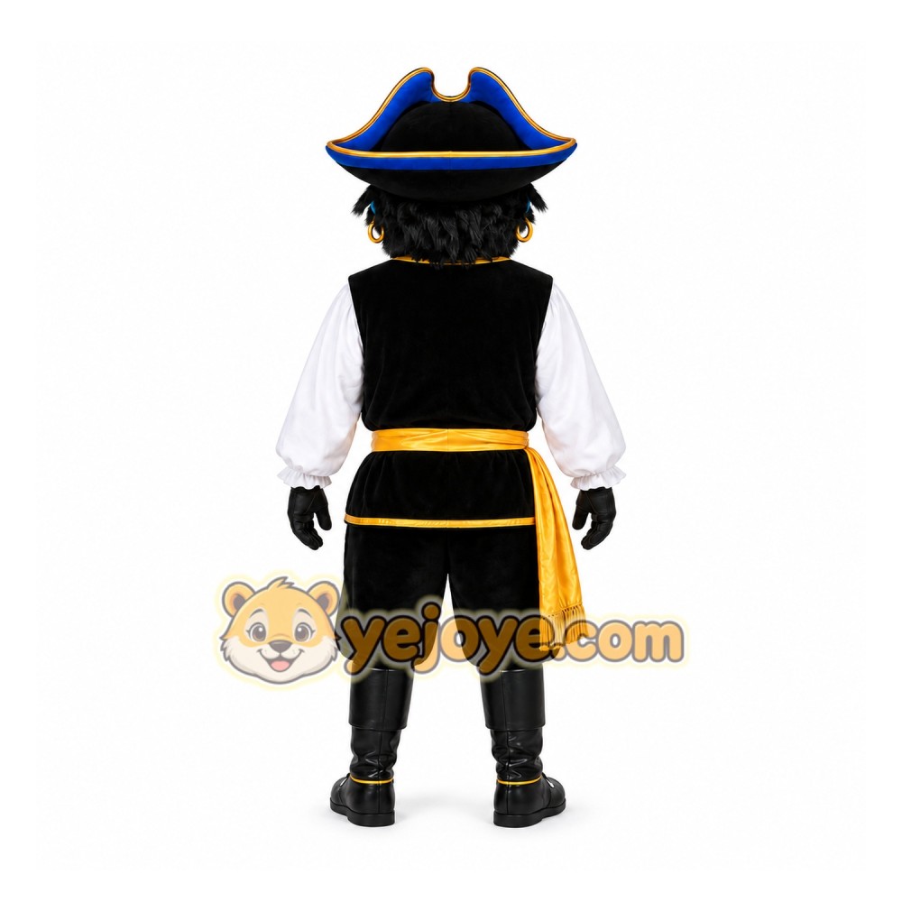 Pirate Mascot Costume for Adults Custom Logo Party Character Suit Pirate Mascot Costume for Adults Custom Logo Party Character Suit