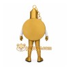 Clock Mascot Costume for Adults Custom Logo Party Character Suit