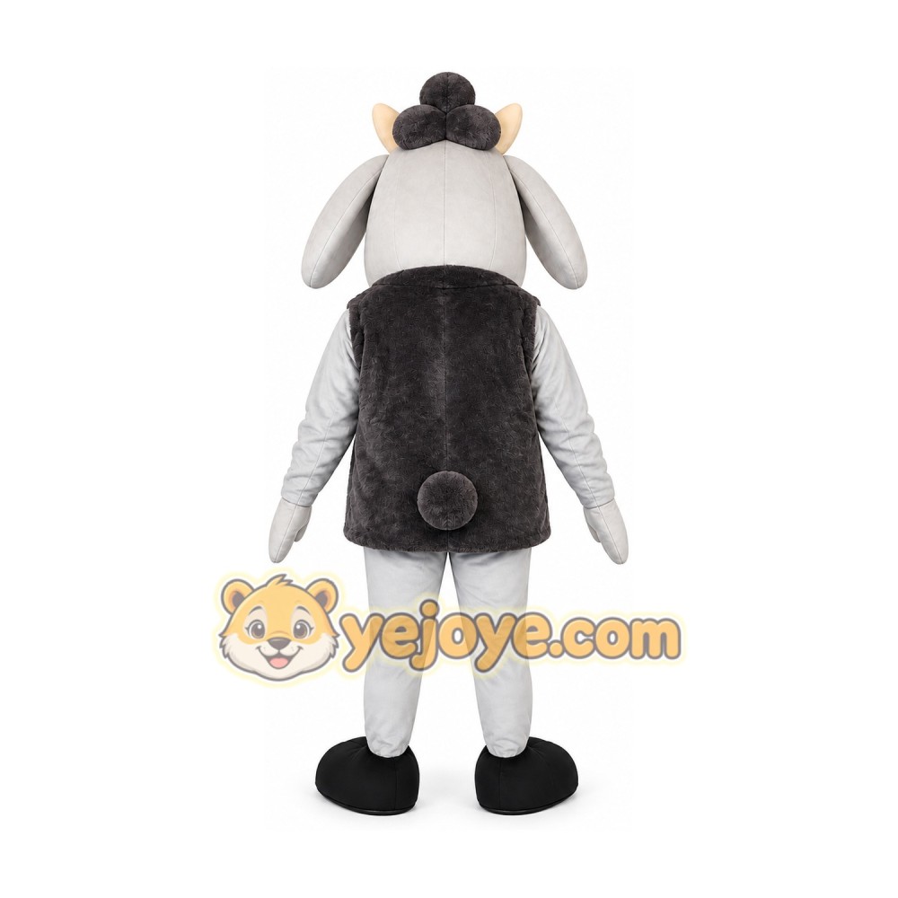 Sheep Mascot Costume for Adults Custom Logo Party Character Suit