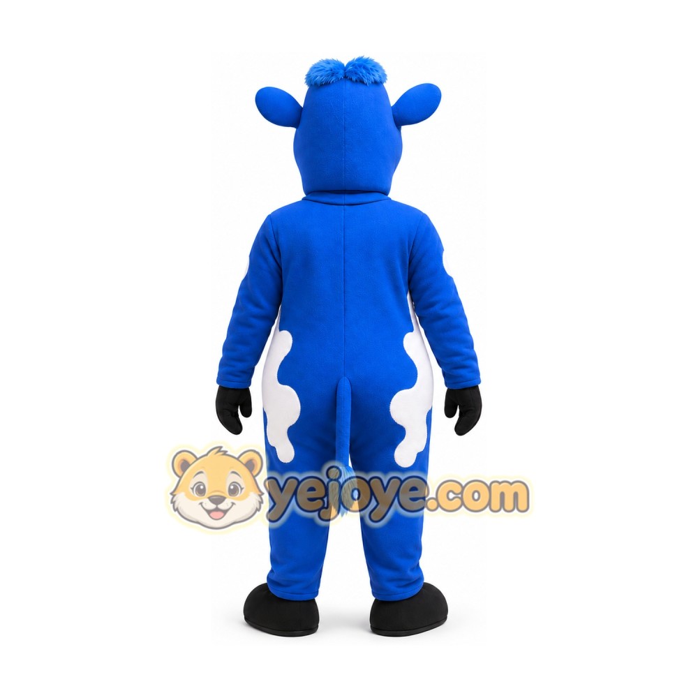 Cow Mascot Costume for Adults Custom Logo Party Character Suit