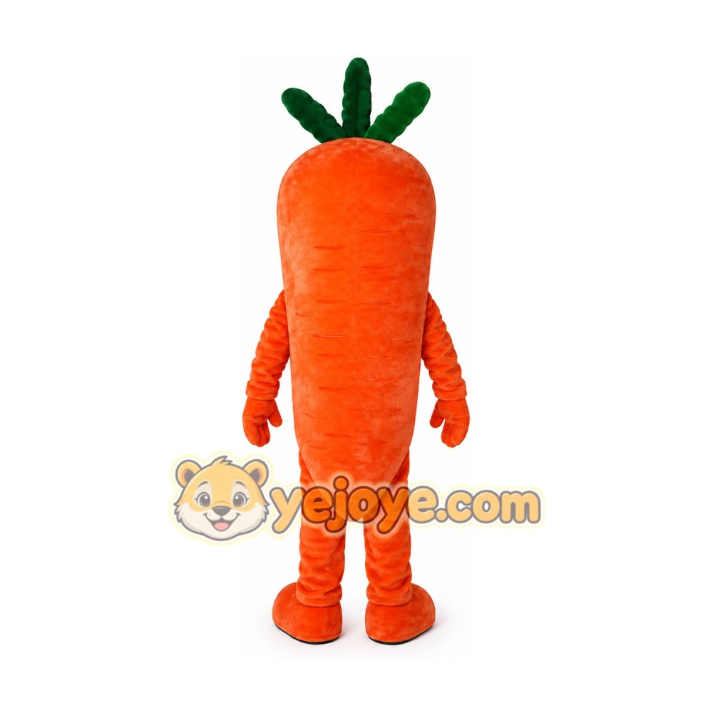 Carrot Mascot Costume for Adults Custom Logo Party Character Suit Carrot Mascot Costume for Adults Custom Logo Party Character Suit